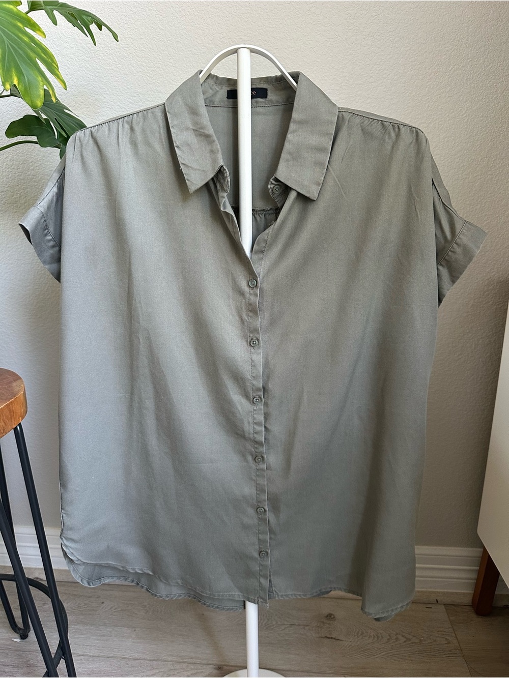 Women's Quince Vintage Wash Tencel Camp Shirt